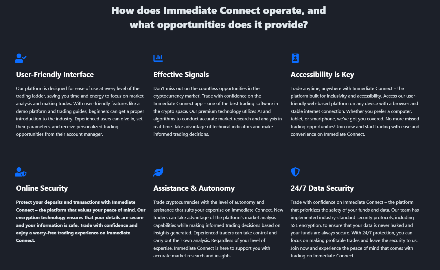 Veikia Immediate Connect Veikia Immediate Connect