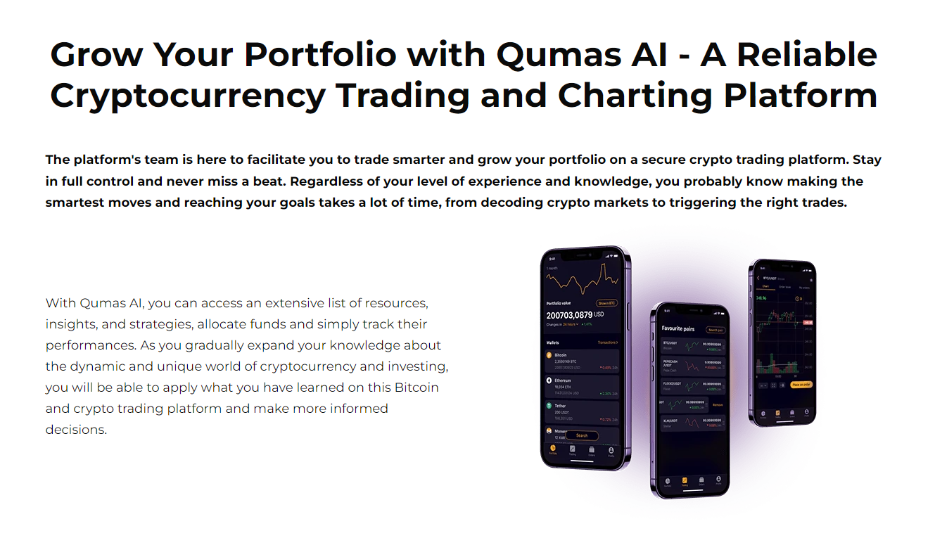 Qumas Ai viðskipti með cryptocurrency Qumas Ai viðskipti með cryptocurrency