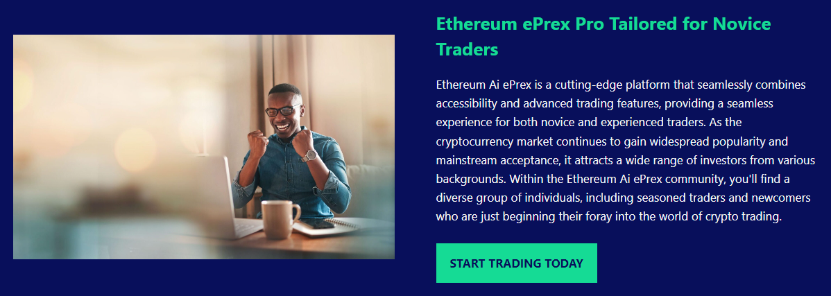 Ethereum ePrex Pro Tailored for Novice Traders Ethereum ePrex Pro Tailored for Novice Traders