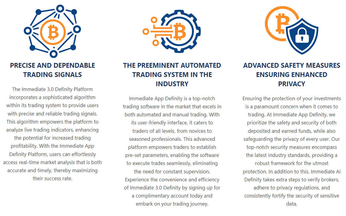Immediate Bot Definity trading signals Immediate Bot Definity trading signals